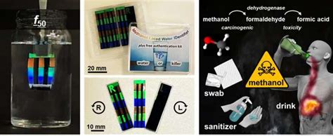 Detection of methanol using a soft photonic crystal robot