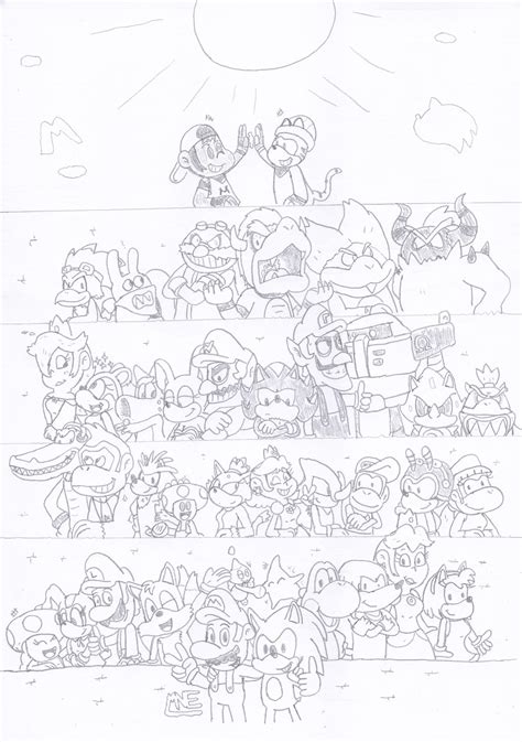 The World of Mario and Sonic 2 by MrNintMan on DeviantArt