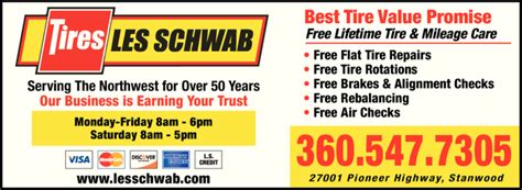 Les Schwab Tire Center - Arlington, WA | Skagit Directory