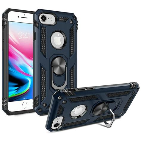 *SALE* Armor Ring Finger Loop Hybrid Case for iPhone SE (3rd gen & 2nd ...