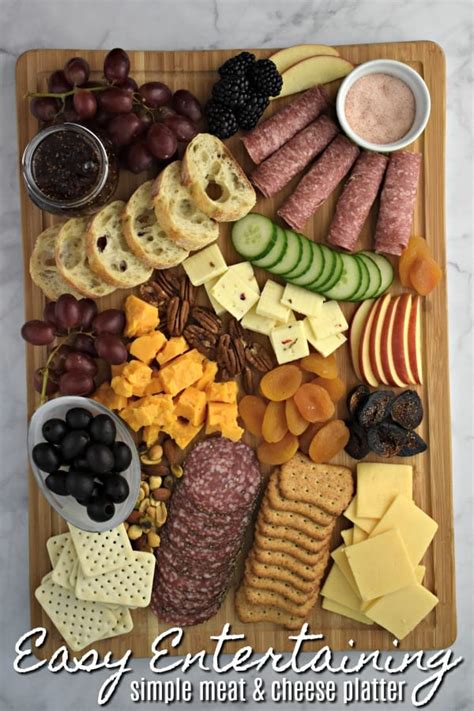 Diy Cheese Board Platter / How To Make A Cheese Board Barefeet In The Kitchen : It's easy to ...