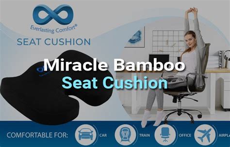 Miracle Bamboo Seat Cushion - The #1 Seat cushion