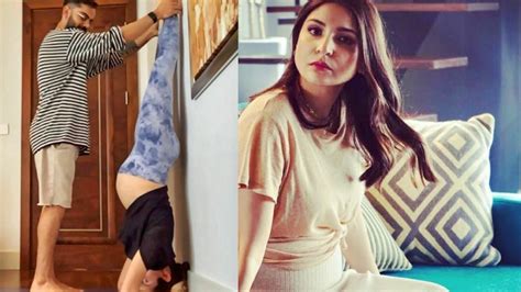 Anushka Sharma Headstand with Baby Bump,post viral - B20masala