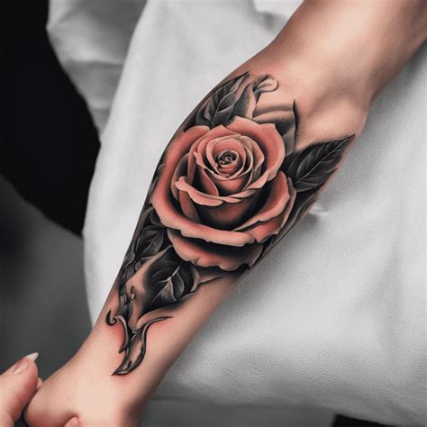 90 Rose Tattoo Ideas Created with Ai | artAIstry