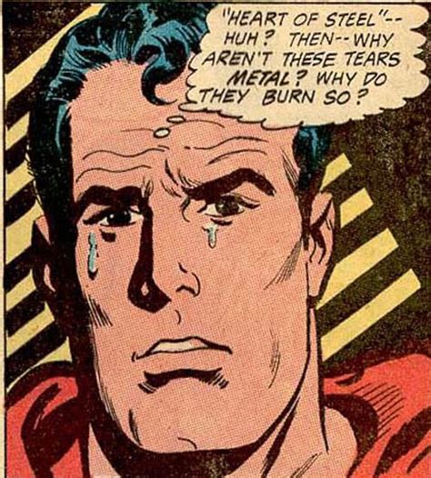 Sad Superman Breakdown Crying In The Classic Comic