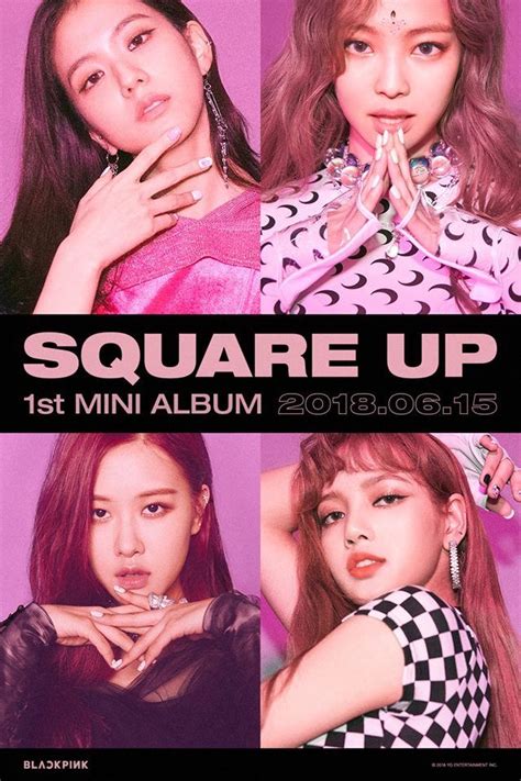 #blackpink 'SQUARE UP' TEASER POSTER Title song : '뚜두뚜두 (DDU-DU DDU-DU ...