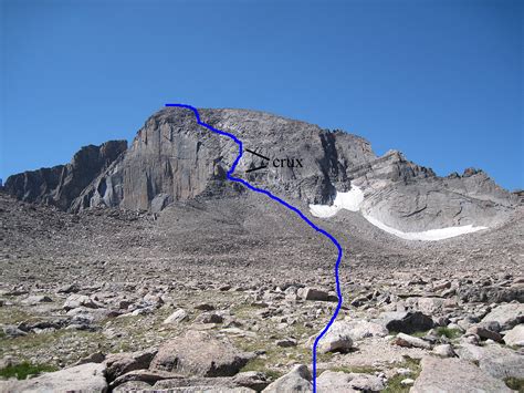 Colorado Mountaineering: FEATURED ROUTE: Longs Peak North Face (Old Cables Route)