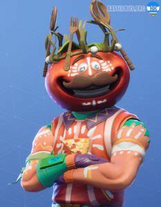 Tomatohead Outfit - Pizza Pit set: Fortnite skins, info, HD images