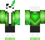 Supercharged green sans | Minecraft Skin