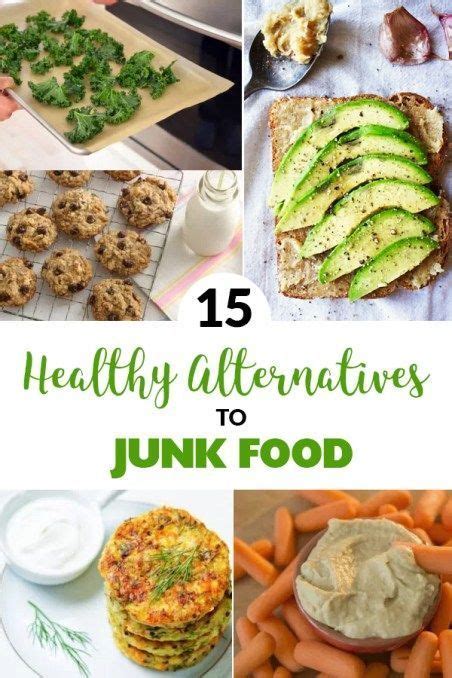 15 healthy alternatives to junk food – Artofit