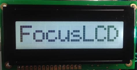 Increasing LCD Contrast - Focus LCDs