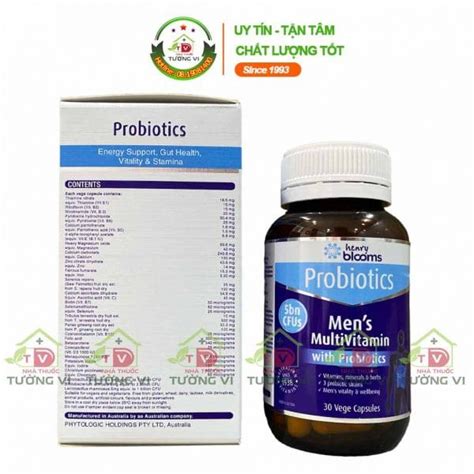 Men’s Multivitamin With Probiotics - Chăm sóc sức khỏe nam giới