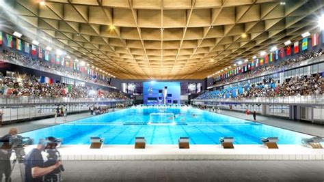 2024 Paris Olympics Aquatic Center | SWIM | Andrzej Waszkewicz