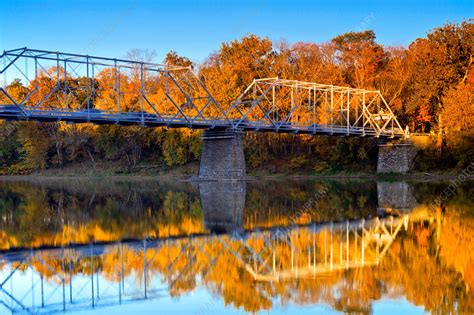 Dingmans Ferry Bridge - Stock Image - C040/3702 - Science Photo Library