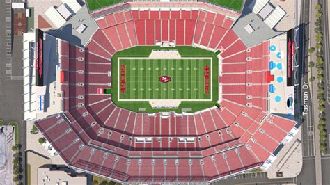 Introducir 48+ imagen levi's stadium 3d map - Abzlocal.mx