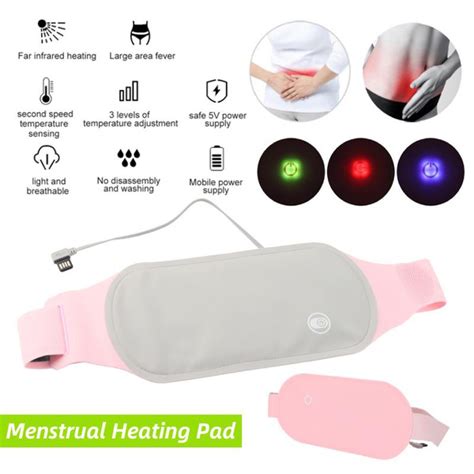 Heating Pads For Cramps, Heat Menstrual Relief Pad Not Portable Period ...