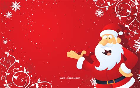 Santa Claus Wallpapers – Set 03 Christmas Card Layouts, Cute Christmas Backgrounds, Christmas ...