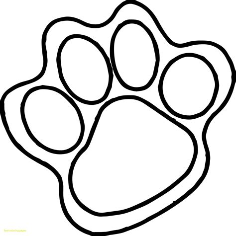 Paw Print Drawing | Free download on ClipArtMag