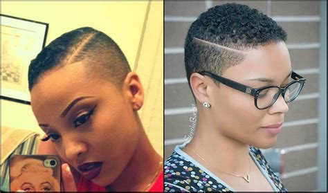 African American Women Fade Haircut - Wavy Haircut