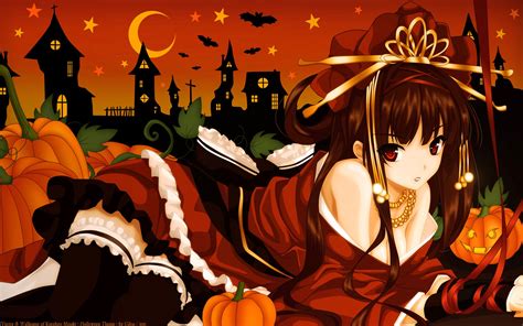 🔥 [40+] Halloween Anime Girls Wallpapers | WallpaperSafari