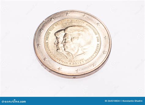 A Coin Collection of 2 Euro Commemorative Coins Stock Photo - Image of ...