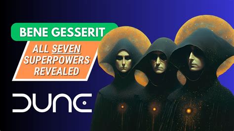 ALL BENE GESSERIT POWERS REVEALED - YouTube