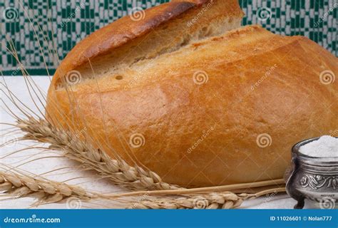 Bread and salt. stock image. Image of russian, white - 11026601