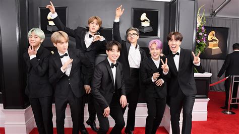 BTS Wore Matching Tuxedos at the Grammys 2019 | Teen Vogue