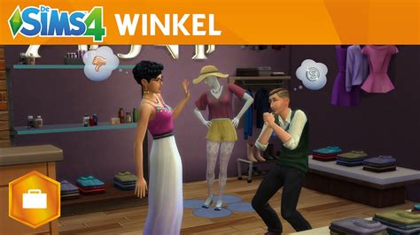 De Sims 4 Aan het Werk: Officiële Winkel Gameplay Trailer - YouTube