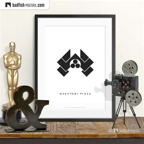 Nakatomi Plaza | Die Hard | Poster | BadFishPosters