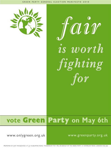 Green party manifesto | Welfare | Taxes