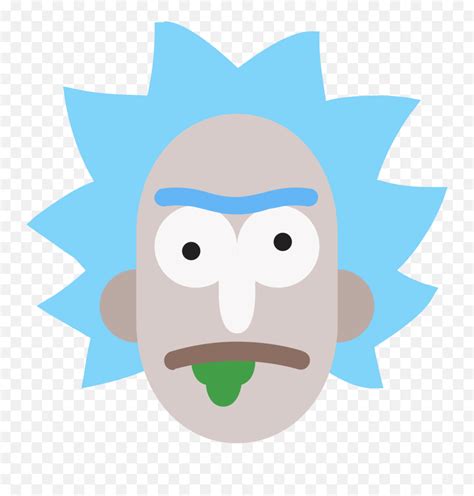 Rick And Morty Icon Transparent Png Clipart Free Download - Icono Rick And Morty Emoji,Rick And ...