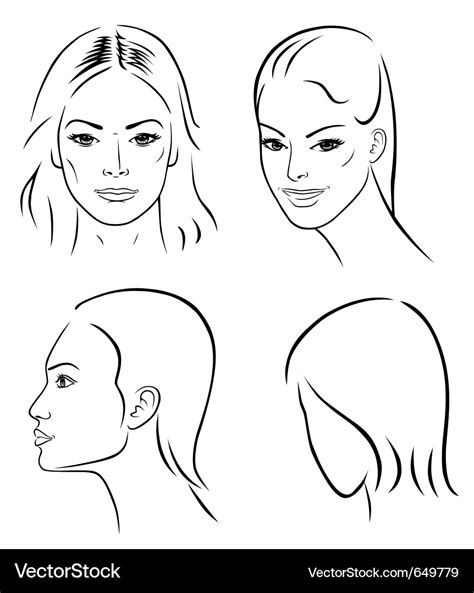 Woman Face Outline Svg - 156+ SVG File for Cricut