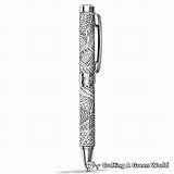 Pen Coloring Pages  Free & Printable sketch template