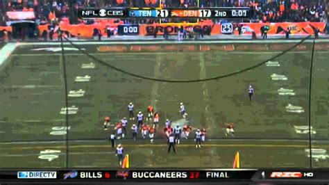 Matt Prater's 64 yard field goal LONGEST IN NFL HISTORY - YouTube