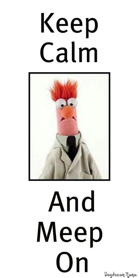 BEAKER | Muppets, Silly memes, Beaker muppets