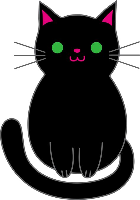 Cute Halloween Cat - Cliparts.co