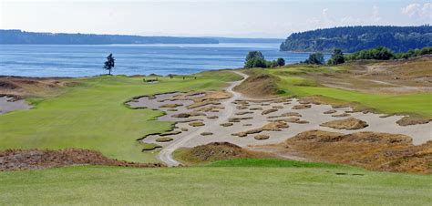 Chambers Bay and Salish Cliffs Golf Course WA