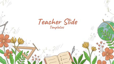 Teacher Slides Background Template - SlideKit