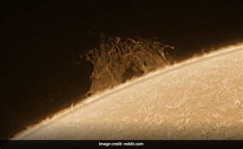 Watch: Amateur Photographer Records "Unusual" Solar Storm On Surface of Sun