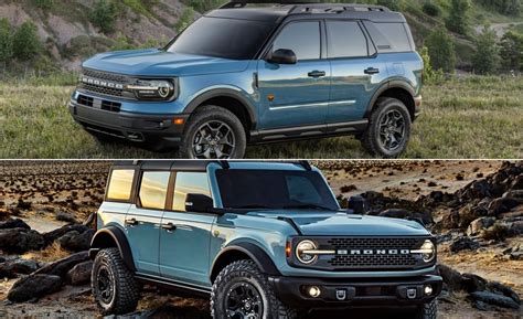 2021 Ford Bronco Vs Bronco Sport What Are The Differences | Images and ...