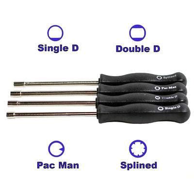 Carburetor Adjustment 4-Piece Tool Set Zama, Ryobi, Echo, Poulan, Walb ...