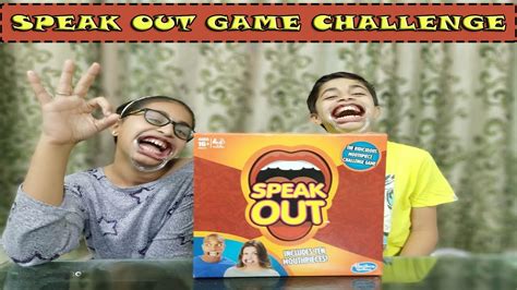 Funny Kids Speak Out Game Challenge - YouTube