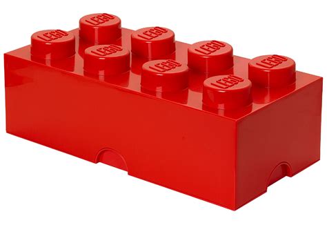 LEGO® 8-stud Red Storage Brick - 5000463 | | LEGO Shop