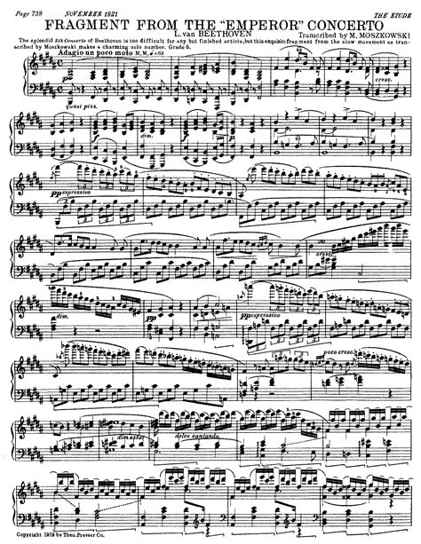 Piano Concerto No.5, Op.73 (Beethoven, Ludwig van) - IMSLP: Free Sheet Music PDF Download