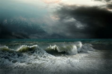 storm, Ocean, Sea, Waves, Clouds Wallpapers HD / Desktop and Mobile Backgrounds