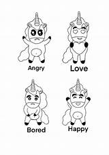 Unicorn Emoji Coloring Pages  3 Free Printable Sheets 2021 sketch template