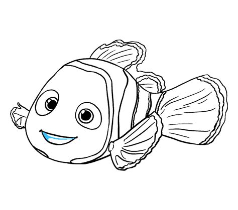 How to Draw Nemo in a Few Easy Steps | Easy Drawing Guides