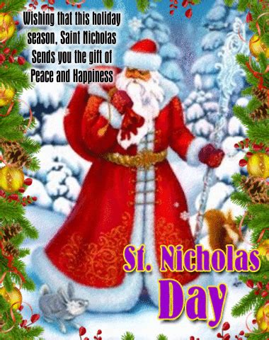 St. Nicholas Ecard. Free St. Nicholas Day eCards, Greeting Cards | 123 Greetings