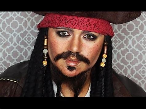 Capn Jack Sparrow Makeup Tutorial - Mugeek Vidalondon